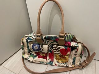 Borsa Desigual floreale lunga 40cm
