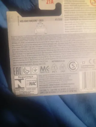 Coche Hot Wheels Edición Especial Navidad