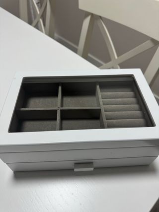 Joyero Blanco Zara Home con Espejo