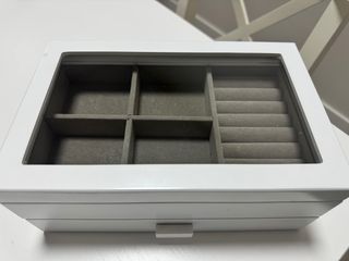 Joyero Blanco Zara Home con Espejo