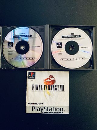 Final Fantasy VIII PlayStation Platinum