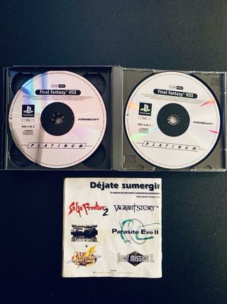 Final Fantasy VIII PlayStation Platinum