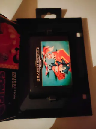Mega Drive Sega Sonic 2 Cartucho