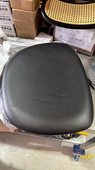 Confezione di 2 sedie da pranzo in legno e rattan