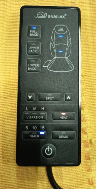 Asiento Masajeador Shiatsu con Calor