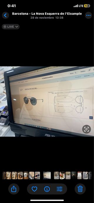 Gafas de sol Ray-Ban negras