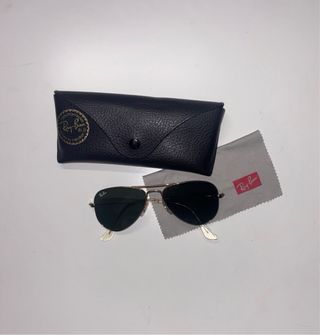 Gafas de sol Ray-Ban doradas infantiles