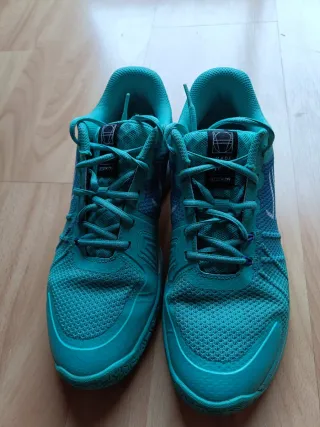 Zapatillas de pádel turquesa