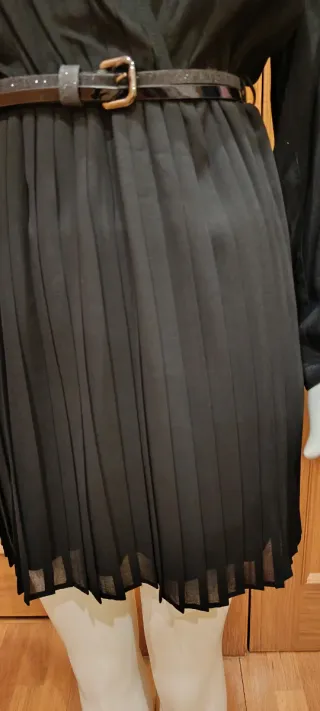 Vestido Mango Negro Talla M. Nuevo.