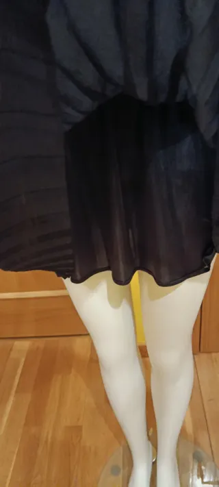 Vestido Mango Negro Talla M. Nuevo.