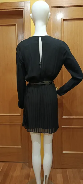 Vestido Mango Negro Talla M. Nuevo.
