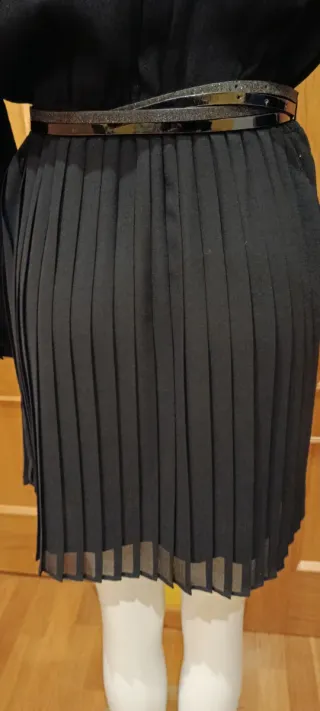 Vestido Mango Negro Talla M. Nuevo.