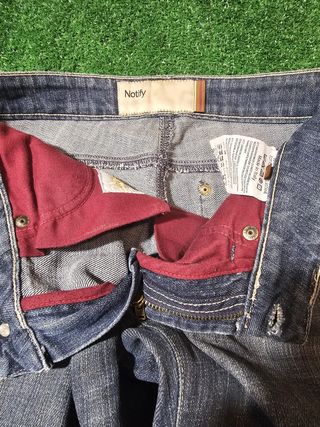 Notify Jeans Taglia 26 Denim Blu Scuro