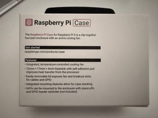 Carcasa Raspberry Pi 5 Negra