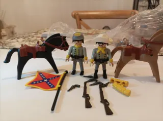 Playmobil 3783 Soldados Confederados sudistas