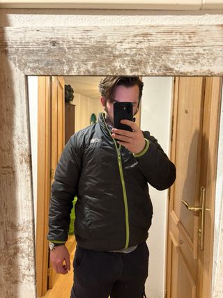 Chaqueta The North Face Talla S/M Gris/Verde