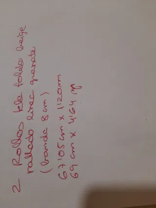 Tela toldo a rayas beige y rojo