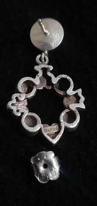 Lote 3 Pendientes Tous Plata Ley