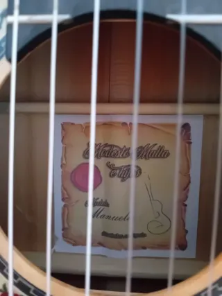 Guitarra flamenca modesto maya