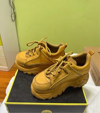 Zapatillas Buffalo mostaza