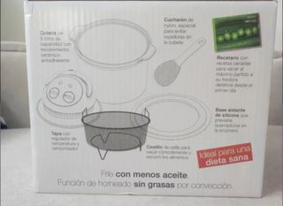 Freidora sin aceite Freimatic Manual y Recetario