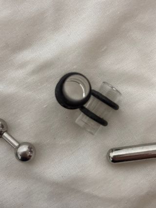 Set de Piercings y Expansores surgical steel