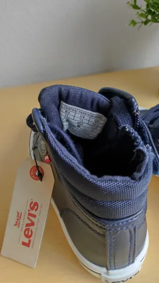 Zapatos Levi's niño azul marino