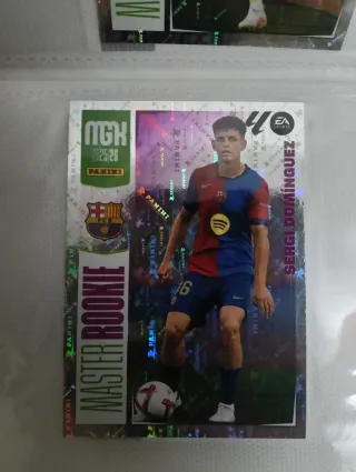 Cromo Panini Master Rookie Sergi Domínguez 25/26