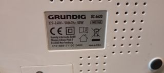 Limpiador Ultrasónico Grundig UC 6620 + regalo