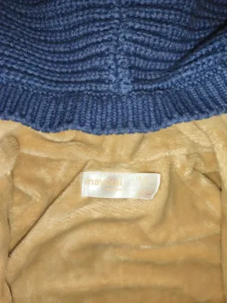 Chaqueta azul Mayoral con capucha