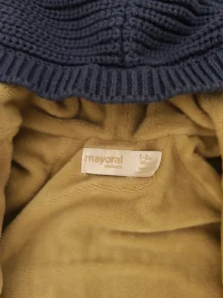 Chaqueta azul Mayoral con capucha