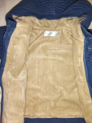 Chaqueta azul Mayoral con capucha