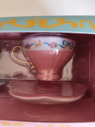 Set 2 Tazas y Platos Té Disney Marie