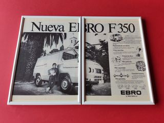 Ebro F350 cuadro cartel publicidad