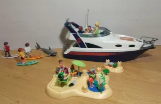 Playmobil Yate y Playa