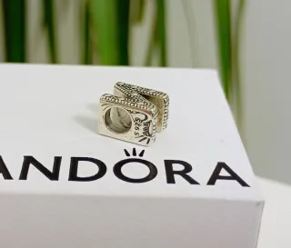 Pandora Charm Letra N Plata