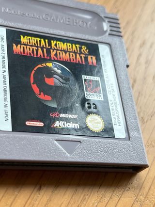 Mortal Kombat & Mortal Kombat II Game Boy Nintendo