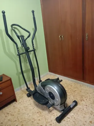 Elíptica de gimnasio