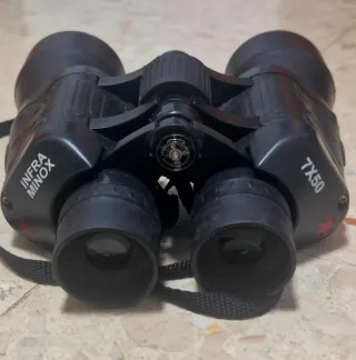 Prismáticos Infra Minox 7x50 con brújula