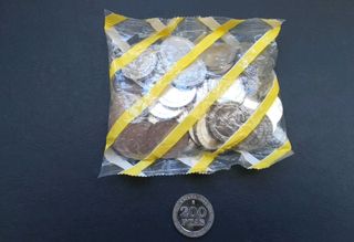 Bolsa de monedas 200 PTAS 1999 precintada FNMT