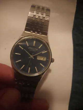 Orologio Citizen Quarzo Blu Acciaio