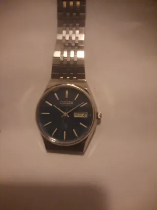 Orologio Citizen Quarzo Blu Acciaio