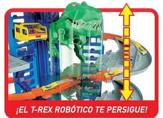 Pista Hot Wheels Ultimate Garage Dinosaurio