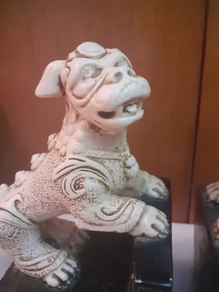 Pareja Sujetalibros Perro Foo