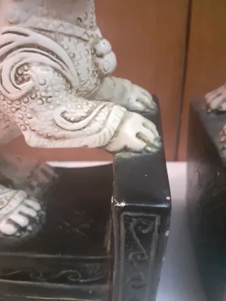 Pareja Sujetalibros Perro Foo