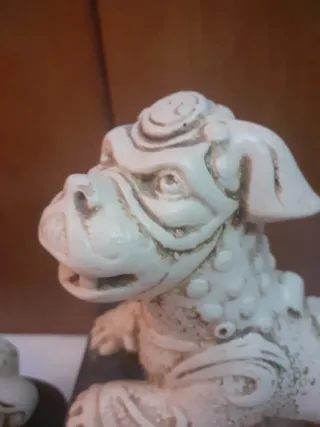 Pareja Sujetalibros Perro Foo