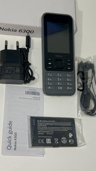 Nokia 6300 4G Dual SIM Grigio/Nero