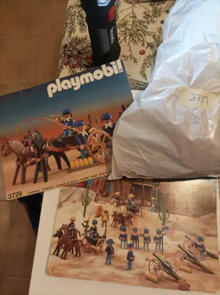 Playmobil 3729 Carro Cañón Soldados