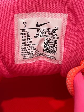 Nike Pegasus 41 Rosa/Amarillo Talla 41