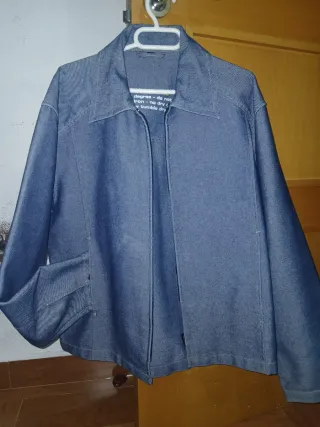 Chaqueta vaquera hombre azul
